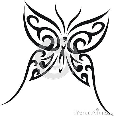 tatuaggio-tribale-della-farfalla-thumb10048273